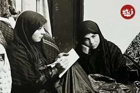 عکس| سفر به ایران قدیم؛ یک «محفل زنانه» در دوران ناصرالدین شاه
