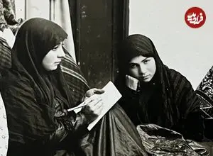 عکس| سفر به ایران قدیم؛ یک «محفل زنانه» در دوران ناصرالدین شاه