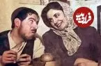 عکس| سفر به گذشته؛ «ایرج قادری و همسرش تهمینه» در پشت صحنه فیلم شهرت؛ سال 78