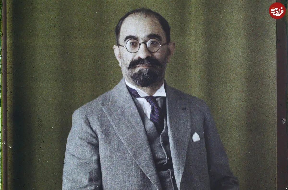 عکس؛ سفر در زمان؛ «محمدعلی فروغی، نخست وزیر» در کنار «حسن اسفندیاری، رئیس مجلس»؛ سال 1314