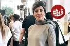 عکس| سفر زمان؛ تیپ و چهره «مهتاب کرامتی» 26 سال قبل در حال دریافت جایزه