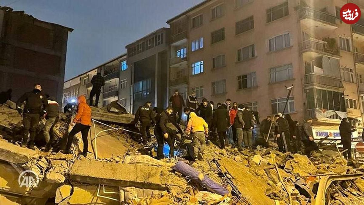 ( ویدیو) ویدویی جدید از لحظه وحشتناک وقوع زلزله در مراکش