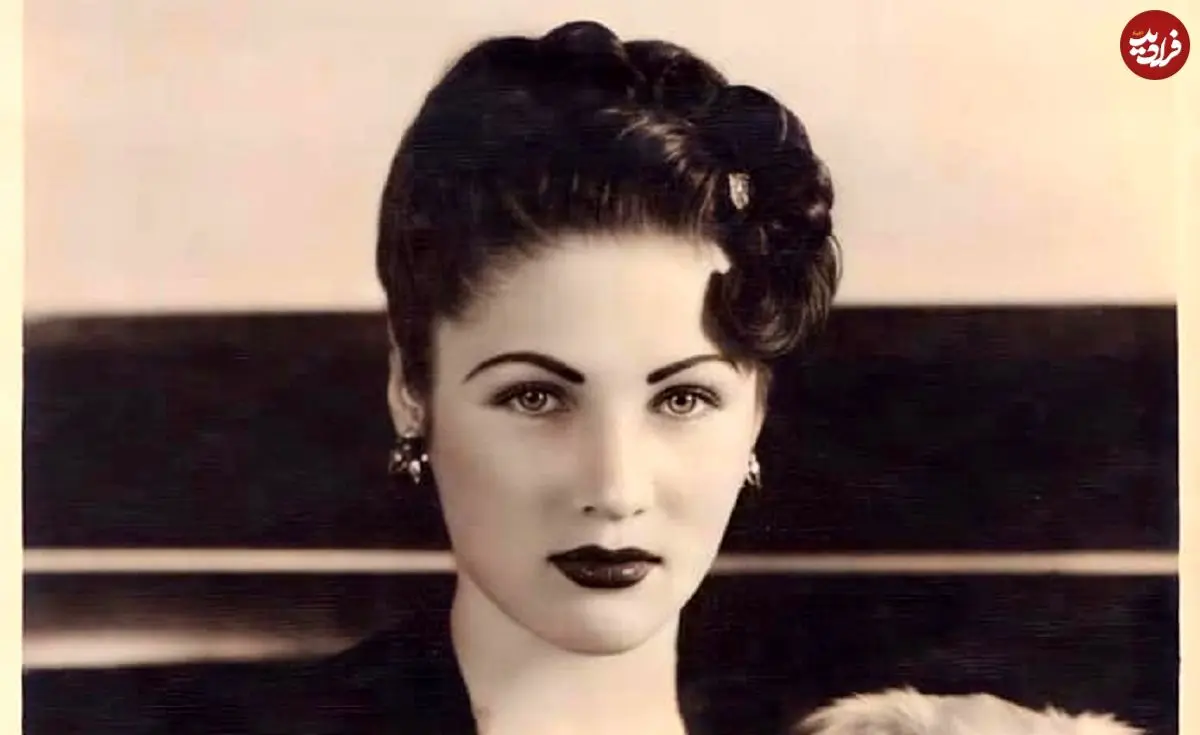 عکس| سفر در زمان؛ «فوزیه، ملکه مصری ایران»  به همراه دخترش نادیا؛ سال 1330