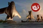 عکس| شکارچی عمودپرواز X-‌BAT در اروپا به‌نمایش گذاشته شد؛ جنگنده‌ای که نیازی به باند پرواز ندارد
