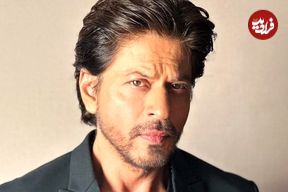 عکس| سفر در زمان؛ «شاهرخ خان و جوهی چاولا» در مراسم رونمایی از یک وب‌سایت سرگرمی؛ سال 1379