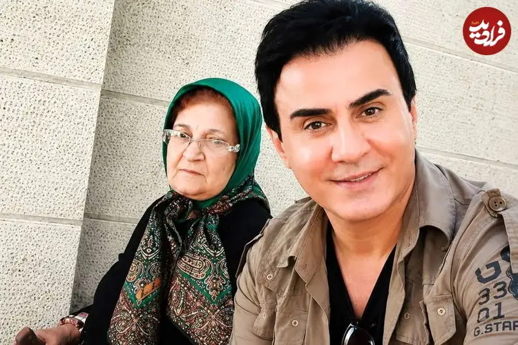 ببینید| تصاویر مراسم تشییع مادر داریوش فرضیایی؛ گریه‌های عمو پورنگ کنار تابوت