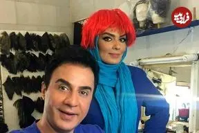 عکس| سفر زمان؛ «سارا خوئینی‌ها» در 2 سالگی در آغوش پدرش؛ دهۀ 50