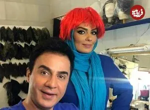 عکس| سفر زمان؛ «سارا خوئینی‌ها» در 2 سالگی در آغوش پدرش؛ دهۀ 50