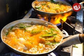 ببینید؛ غذای خیابانی در ژاپن؛ پخت نودل سوبا، اودون، کاتسودون و تمپورا در اوساکا