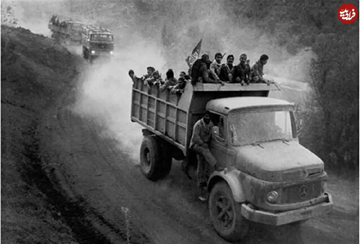 سفر در زمان؛ وقتی کامیون‌ها زیر آتش قرار می‌گرفتند