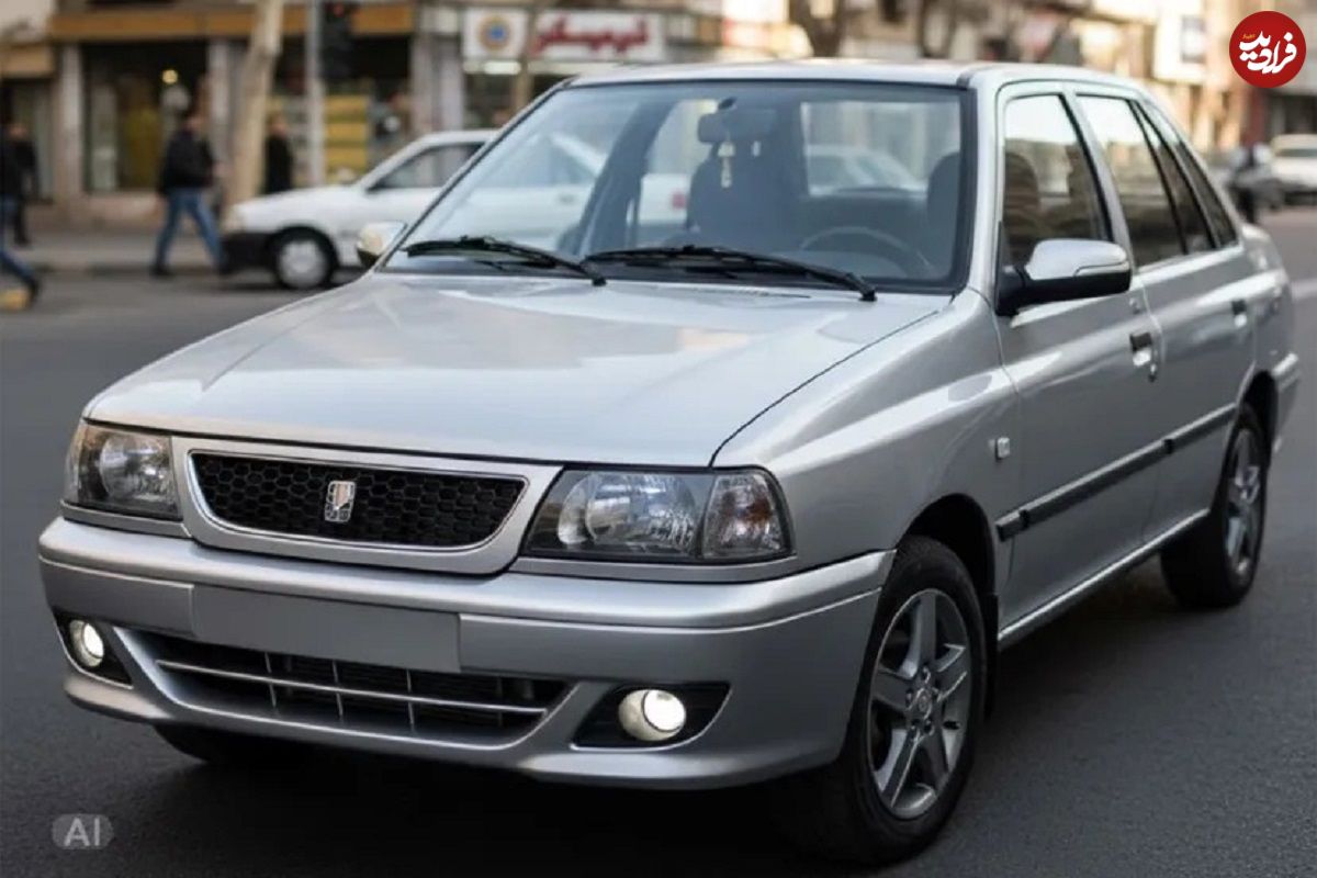 تصاویر؛ چهره جدید پراید؛ فیس‌لیفت ماشین پرفروش سایپا با AI