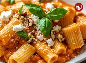 ببینید؛ طرز تهیه یک پاستای مدیترانه ای مخصوص تابستان در 5 دقیقه!
