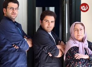 عکس| سفر زمان؛ «مسعود تابش» (بچه مهندس) و همسرش «بنفشه صمدی» در سالن تئاتر