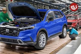 ببینید؛ نگاهی به مراحل تولید هوندا CR-V در یکی از کارخانه ای مدرن در ژاپن