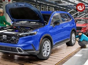 ببینید؛ نگاهی به مراحل تولید هوندا CR-V در یکی از کارخانه ای مدرن در ژاپن
