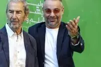 عکس| سفر زمان؛ «سام، پسر فرامرز قریبیان» در کنار «پوری بنایی»؛ سال 1398