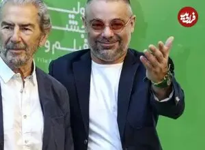عکس| سفر زمان؛ «سام، پسر فرامرز قریبیان» در کنار «پوری بنایی»؛ سال 1398