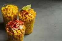 طرز تهیه ذرت مکزیکی با بلال و کنسرو ذرت و سس