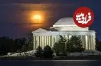 تصاویر خیره‌کننده ماه کامل «گل» در سراسر جهان