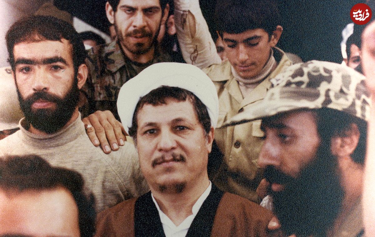 عکس؛ سفر در زمان؛ «هاشمی رفسنجانی در یک جلسه در کره شمالی»؛ سال 1360