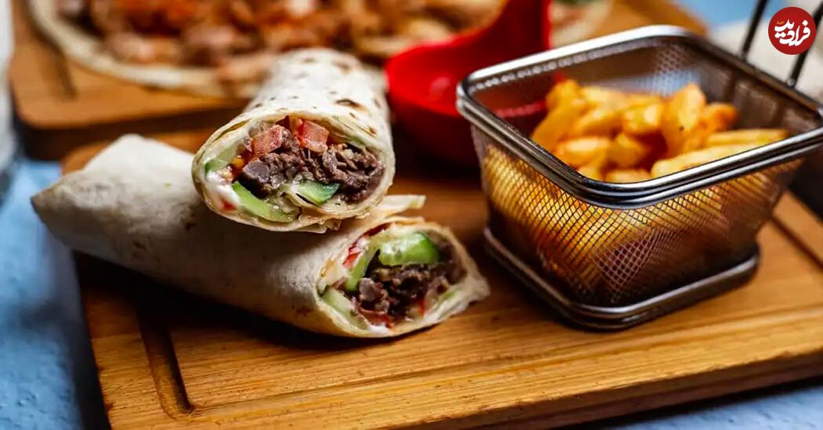 طرز تهیه دونر کباب ترکیه ای که خیلی سریع آماده می شود