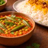 طرز تهیه خورشت بامیه رژیمی با ۲ دستور ساده