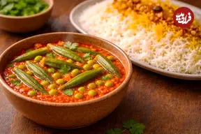 طرز تهیه خورشت بامیه رژیمی با ۲ دستور ساده