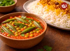 طرز تهیه خورشت بامیه رژیمی با ۲ دستور س