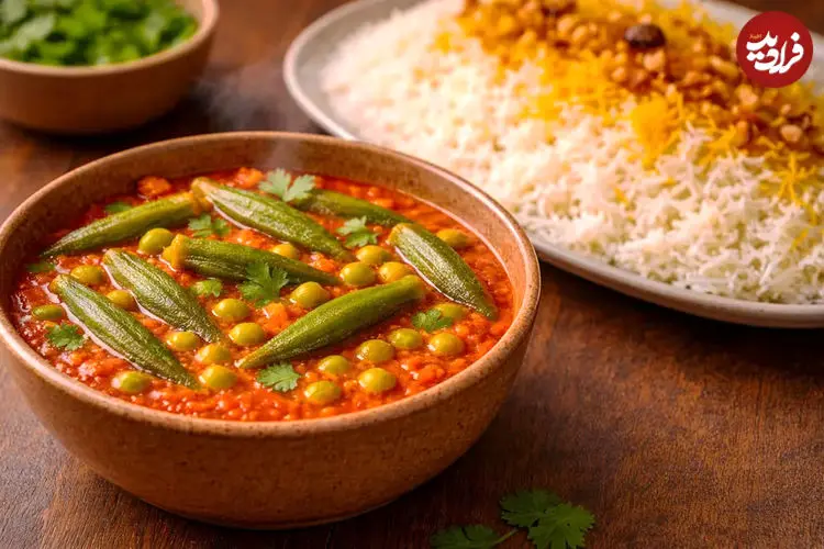 طرز تهیه خورشت بامیه رژیمی با ۲ دستور ساده
