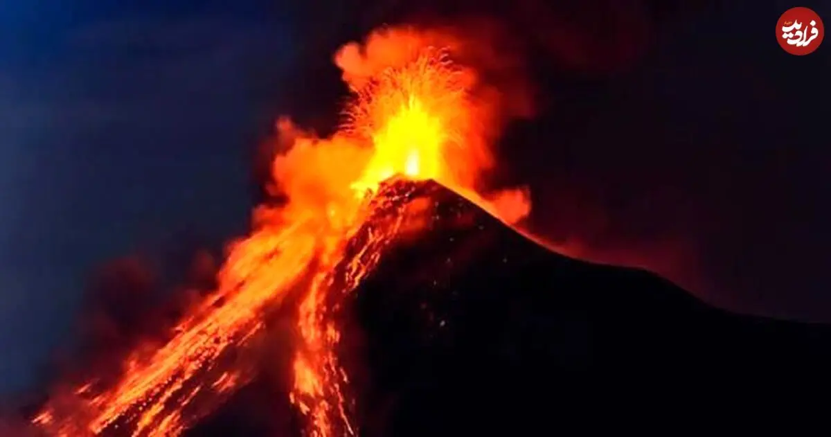 تصاویر| ۵ کشور دارای بیشترین تعداد آتش فشان