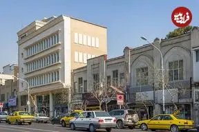 عکس| سفر به تهران قدیم؛ «عابران و خیابان فردوسی» در دوره پهلوی اول؛ دهه 1310