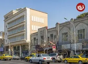 عکس| سفر به تهران قدیم؛ «عابران و خیابان فردوسی» در دوره پهلوی اول؛ دهه 1310