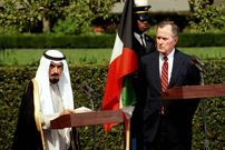 عکس؛ سفر در زمان؛ دیدار «هاشمی رفسنجانی با سومین امیر کویت»؛ سال 1376