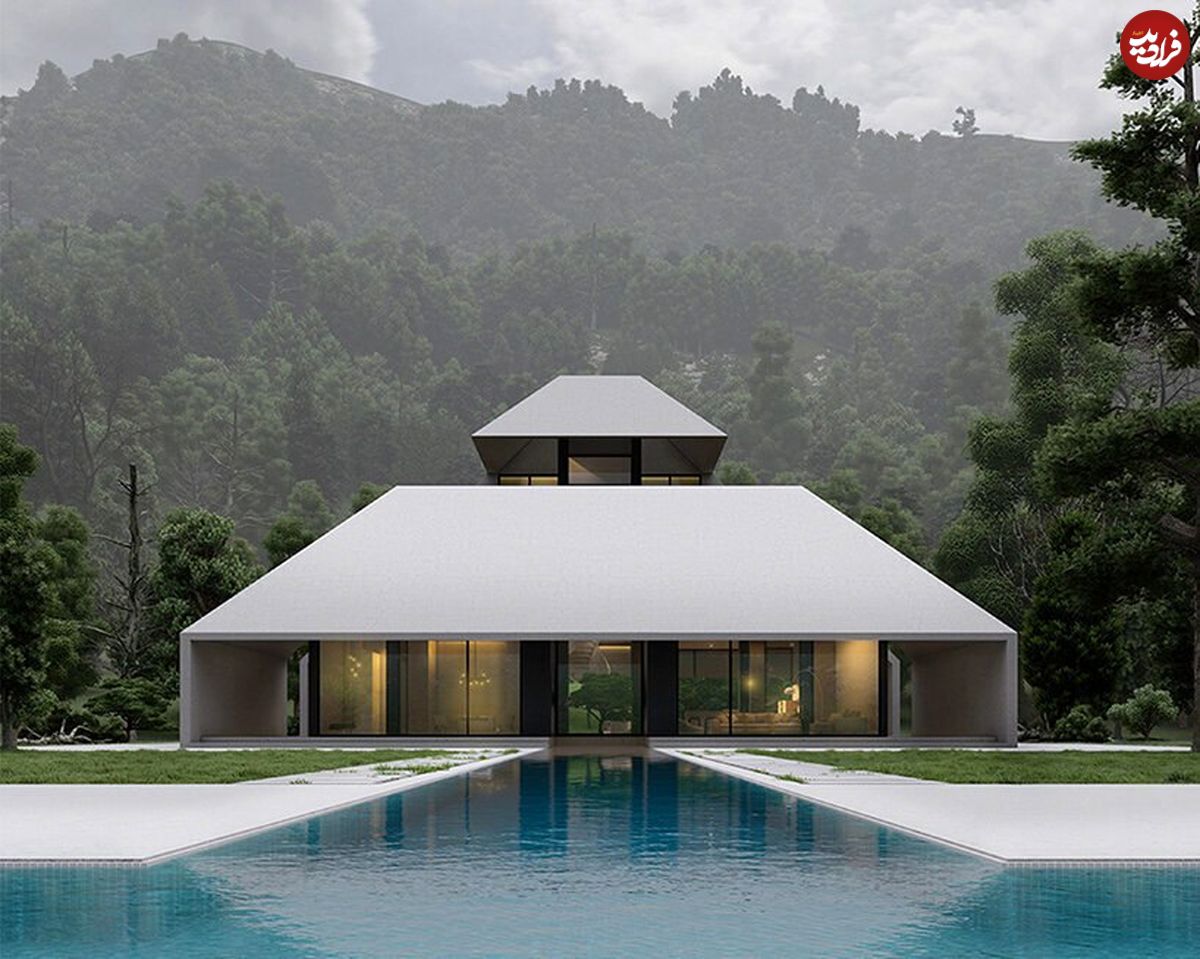 (تصاویر) ویلای گیلک؛ معماری مدرن و خلاقانه در دل جنگل‌های هیرکانی