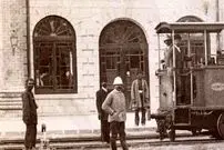 عکس| سفر به ایران قدیم؛ لوکوموتیو در ایستگاه قطار تهران-شاه‌عبدالعظیم در دوران قاجار