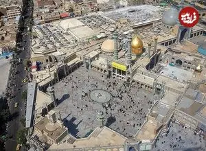 عکس| سفر زمان؛ دورنمای شهر قم و حرم حضرت معصومه (س)؛ 135 سال قبل