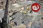 عکس| سفر زمان؛ دورنمای شهر قم و حرم حضرت معصومه (س)؛ 135 سال قبل