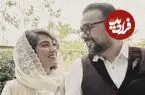 عکس| سفر به گذشته؛ «مونا کرمی و سپند امیرسلیمانی» در لباس عروس و دامادی؛ سال 1403