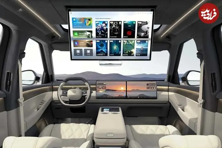 تصاویر| رونمایی از کابین بزرگ‌ترین شاسی‌بلند فولکس‌واگن و جشنواره‌ای از نمایشگر!