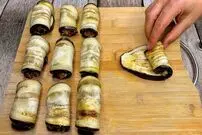 (ویدئو) طرز تهیه یک غذای خوشمزه و ساده با بادمجان و برنج به سبک آشپز ایتالیایی
