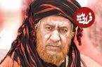 عکس؛ سفر به تاریخ؛ «شمر بن ذی‌الجوشن» در اتاق گریم سریال «مختارنامه»