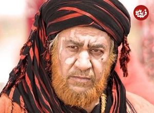 عکس؛ سفر به تاریخ؛ «شمر بن ذی‌الجوشن» در اتاق گریم سریال «مختارنامه»