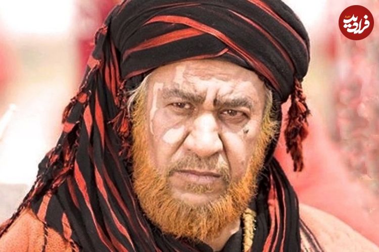 عکس؛ سفر به تاریخ؛ «شمر بن ذی‌الجوشن» در اتاق گریم سریال «مختارنامه»