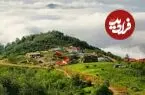 عکس| سفر زمان؛ منظرۀ چشم‌نواز «یک روستا در مازندران» در حدود 90 سال قبل