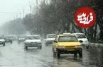 بارش برف و باران در اکثر نقاط کشور؛ ورود سامانه بارشی جدید به کشور از سه‌شنبه