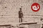 عکس| سفر زمان؛ مرد تهرانی در کنار گنبد «امامزاده صالح»؛ 140 سال قبل