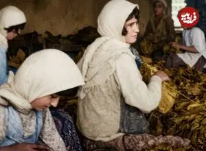 تصاویر| سفر به ایران 90 سال قبل؛ از «دختران مازندرانی» تا «کارگاه تنباکو»