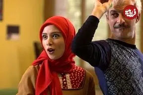 عکس| سفر زمان؛ «فرناز رهنما و کاظم سیاحی» در پشت‌صحنه «یادداشت‌های زن خانه‌دار»