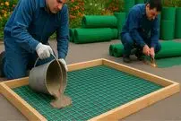 ببینید؛ نحوه ساخت یک گلدان زیبا با سیمان به روش استاد چینی 