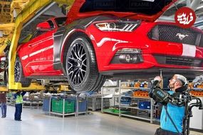 ببینید؛ نگاهی نزدیک به خط تولید خودروی فورد موستانگ در آمریکا